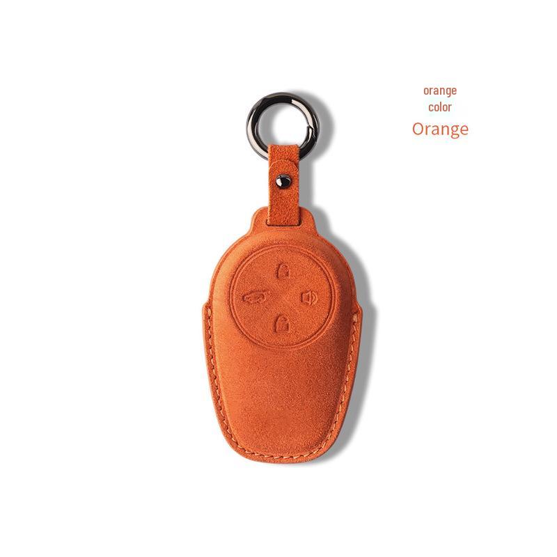 NIO ET5/ET7/ES6/ES8/EC6 Hochwertiges Wildleder Schlüsseletui - Unisex Auto Schutzschale Hülle