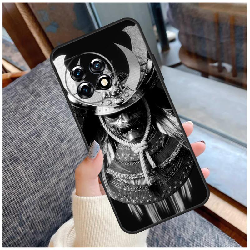 Japanese Samurai Case For OnePlus 13T 8T 10T 9 10 Pro 15 13 12 11 13R 12R Nord CE 5 2 3 4 Lite N20 N30 Coque