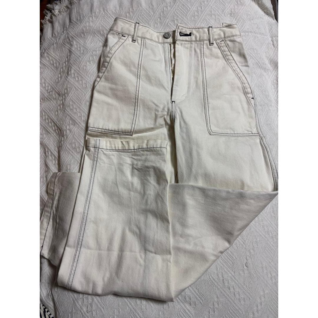 moussy white denim