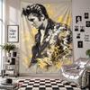 Wall TapestryElvis Presley Art Hanging Cloth Decorative Background Cover for Room Decoration