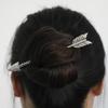 Simple Metal Arrow Hair Sticks Retro Hair Bun Holder Chinese Hair Clip Antique Hair Chopsticks Women Hair Accessories