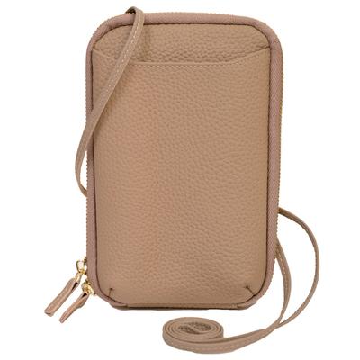 [Lagurus] [Rückgabegarantie] Smartphone-Umhängetasche, Smartphone-Tasche, Smartphone-Hülle für Damen, Stilvoll, Echtes Leder, Leicht, Crossbody,