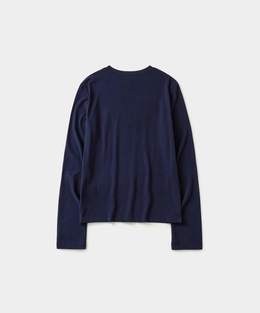 HAVE HAD Mellow Slim Long Sleeve T-Shirt (Navy)