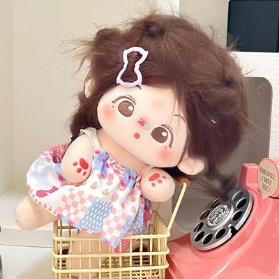 Ropa para muñecas de algodón de 20 cm, pijamas Lolita, ropa interior, falda de juguete, accesorios, vestido de repuesto para muñecas de peluche.