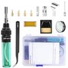 Soldering Iron Kit Cordless Gas Soldering with 8 Tips Adjustable Temperature Welding Tool for Repairing DIY