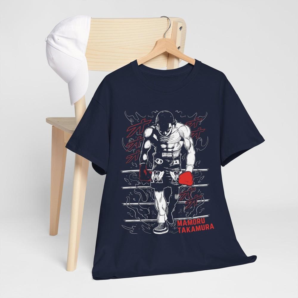 Hajime No Ippo Shirt Unisex Kamogawa Boxing Gym Crew Ippo Makunouchi Kbg Sports S