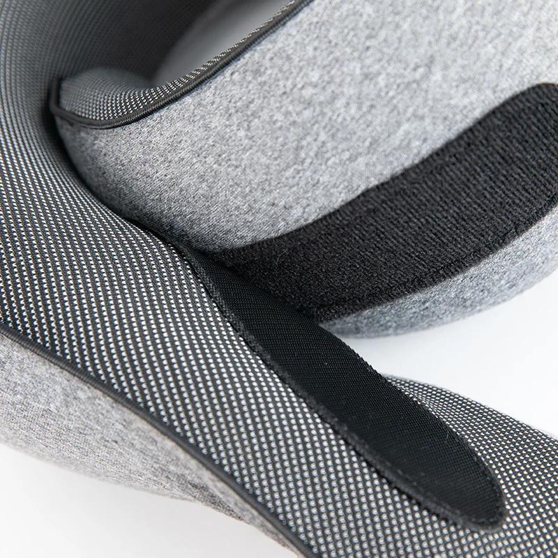 NEW Neck Pillow Memory Foam Travel Pillow Soft Chin Support Pillow with 360-Degree Head Support