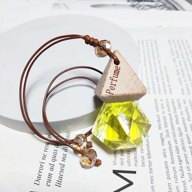Osmanthus Cologne Aromatherapy Car Pendant - Odor-Eliminating Essential Oil Ornament for Men and Women