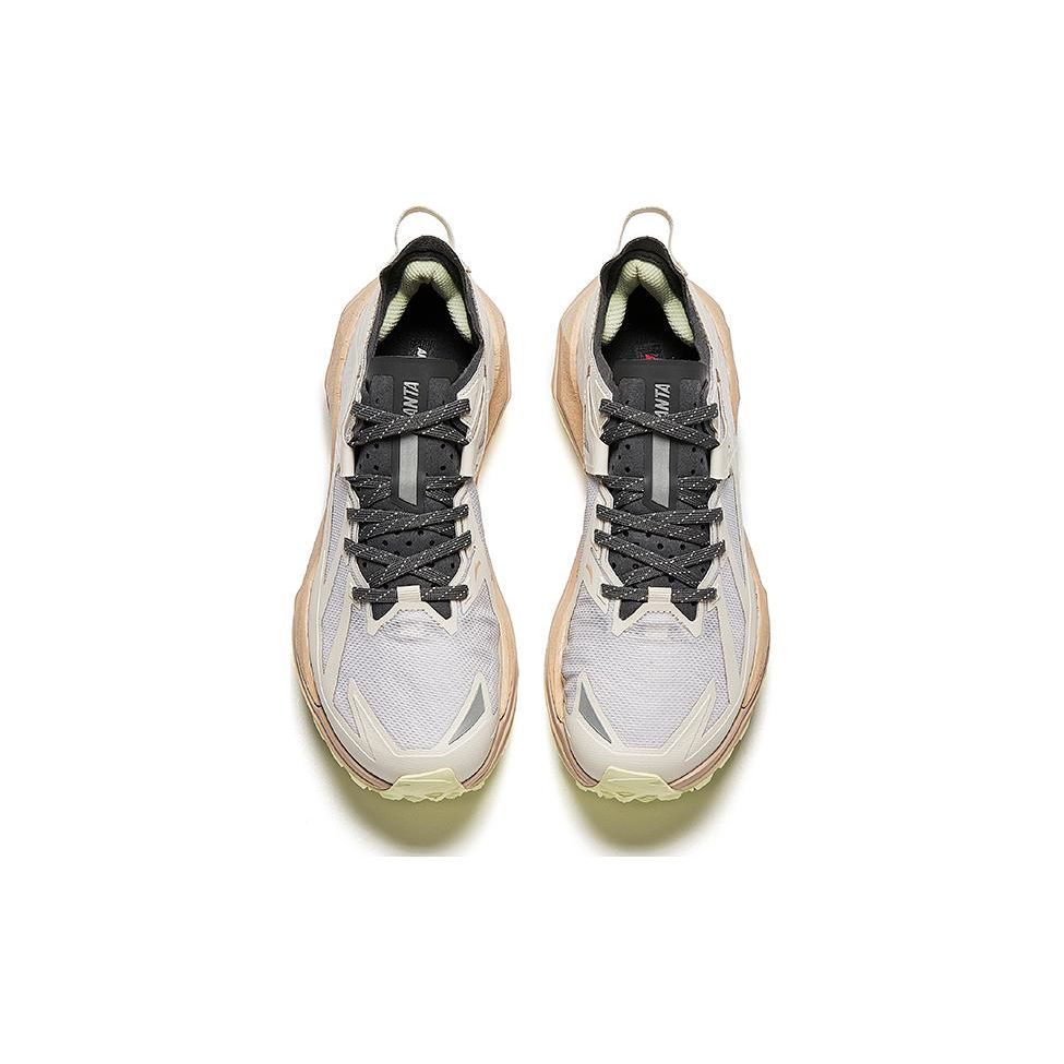 Anta Versatile Comfortable Shock Absorbing Non-Slip Low-Top Running Shoes Women Sneakers Gray 122416602A-3