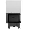 Steel Fireplace KRATKI VNP 700/480 12 kW Ø 200 Lift-up Black Thermotec