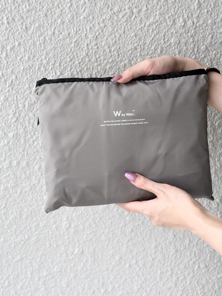 Ships Any Wpc. Women's Earth Tone Long Mod Rain Coat, Gray, 724900015, One Size