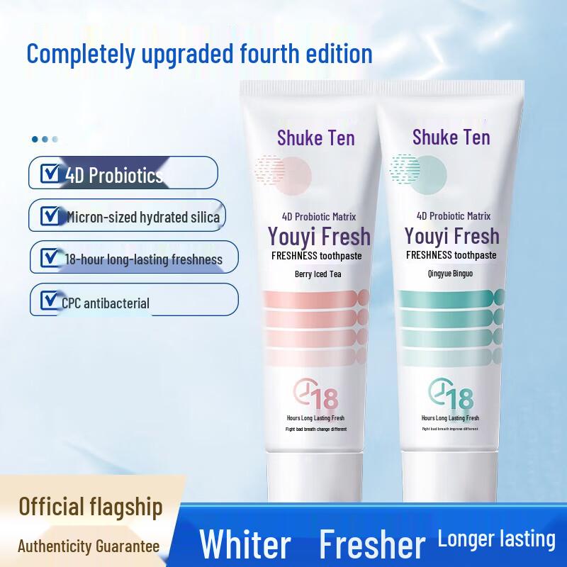 Shuke Probiotic Toothpaste Fresh Breath & Whitening