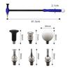 Car Dent Repair Tool Kit, 7 PCS Paintless Removal Tools Carbon Fiber Hammer with 6 Replacement