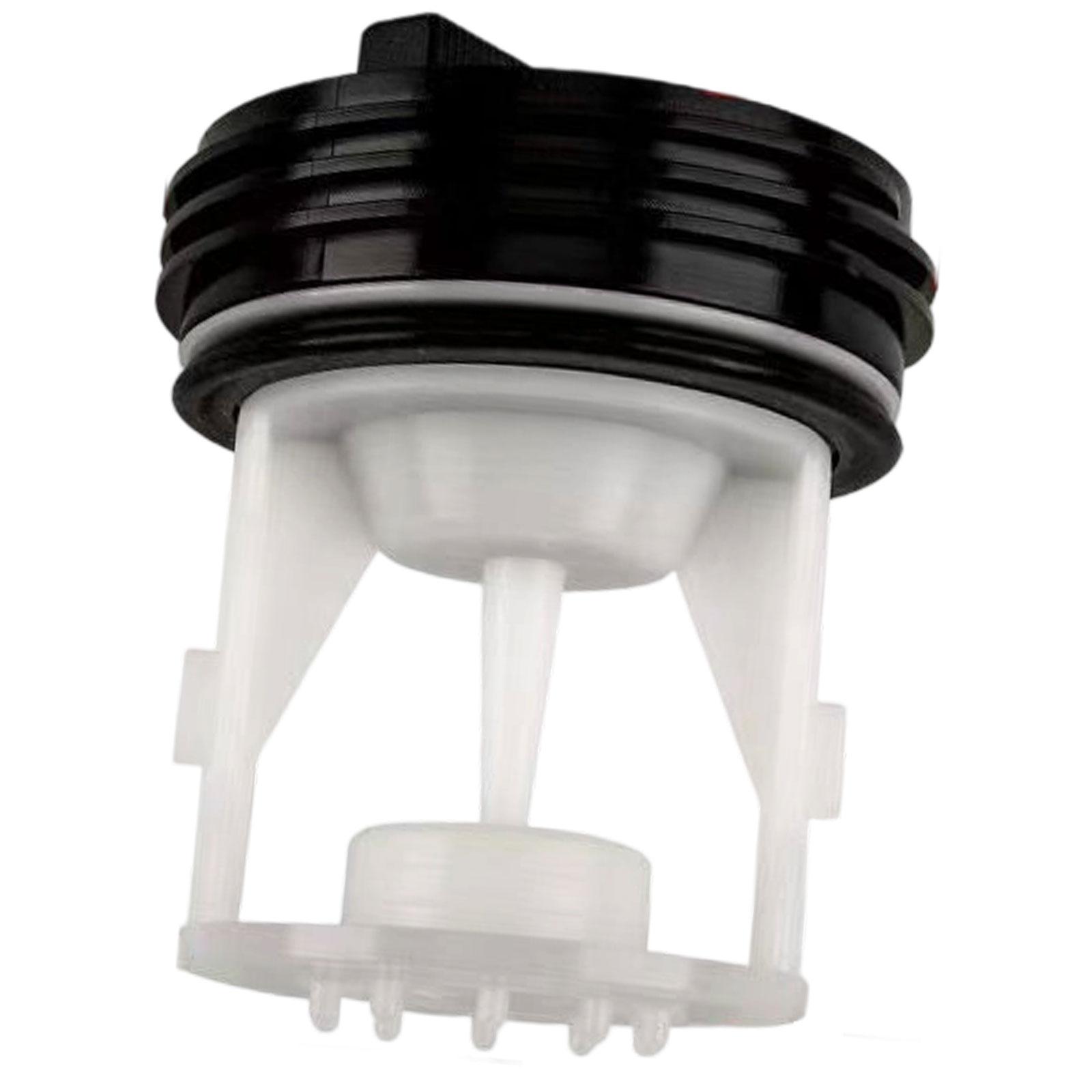 Plastic Washing Machine Drain Pump Cover Assembly Reliable Water Stopper Overflow Protection for Laundry Use
