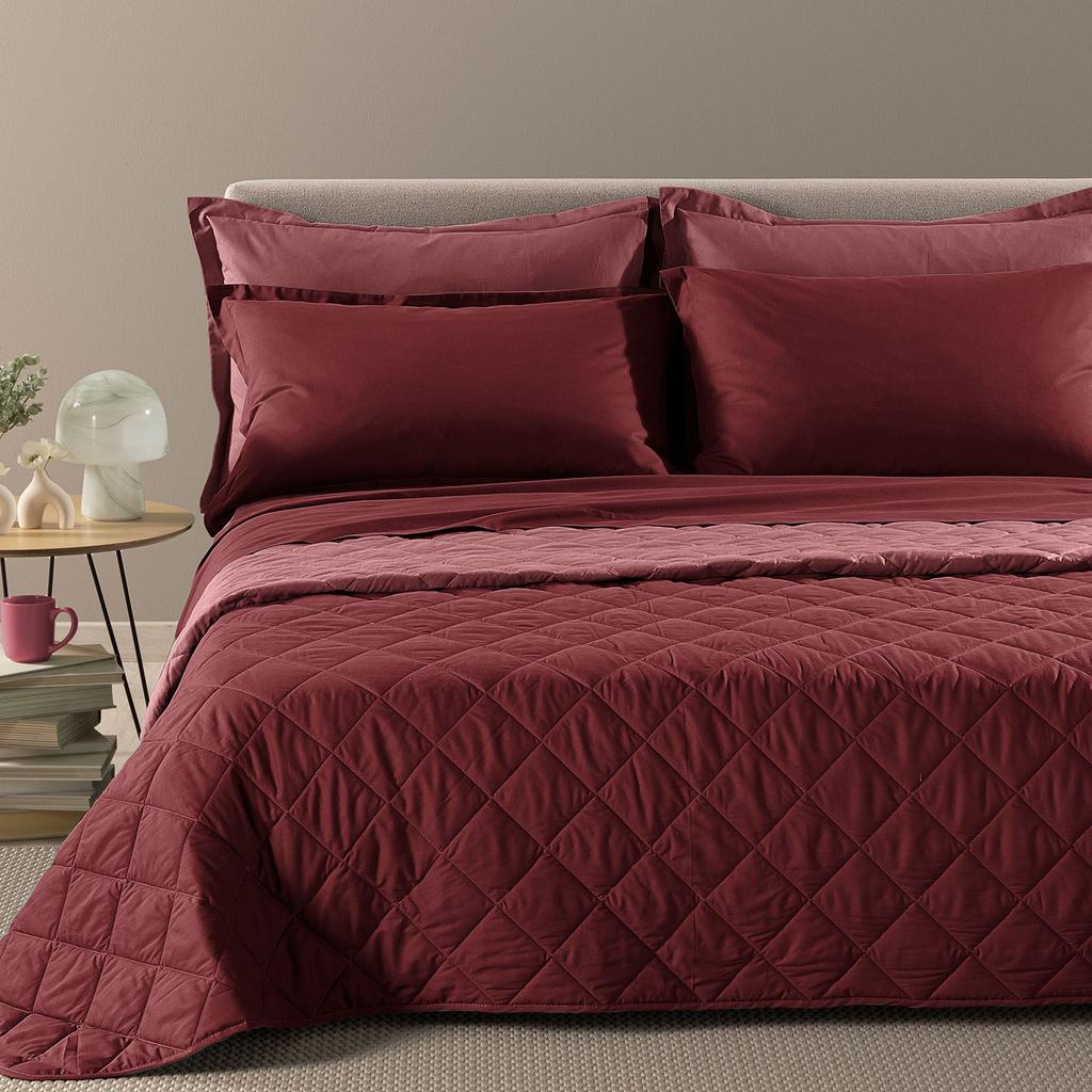Spring Bedspread Vita Double In Cotton 80 G/sqm
