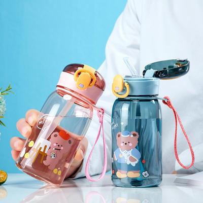 Cute Cartoon Drinking Cup Leakproof Travel Kettle High Quality Water Bottle