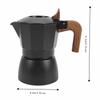 Aluminum Alloy Stovetop Espresso Maker 2 Cup Capacity Italian Greca Coffee Maker  For Mocha Coffee