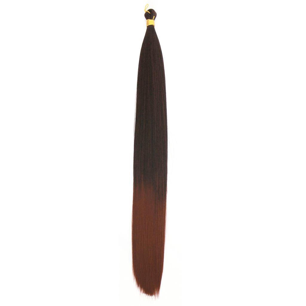 Long Straight Bulk Hair Synthetic 22 Inch Bone Straight Braiding Hair Crochet Braids for Black Woman
