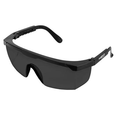 Safety Glasses, Tinted Lenses, Adjustable Temples