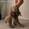 Winter Chunky Women High Boots Suede Pointed Retro Mid Heels Shoes 2025 Trend Designer Zipper Pumps Gladiator New Botas De Mujer