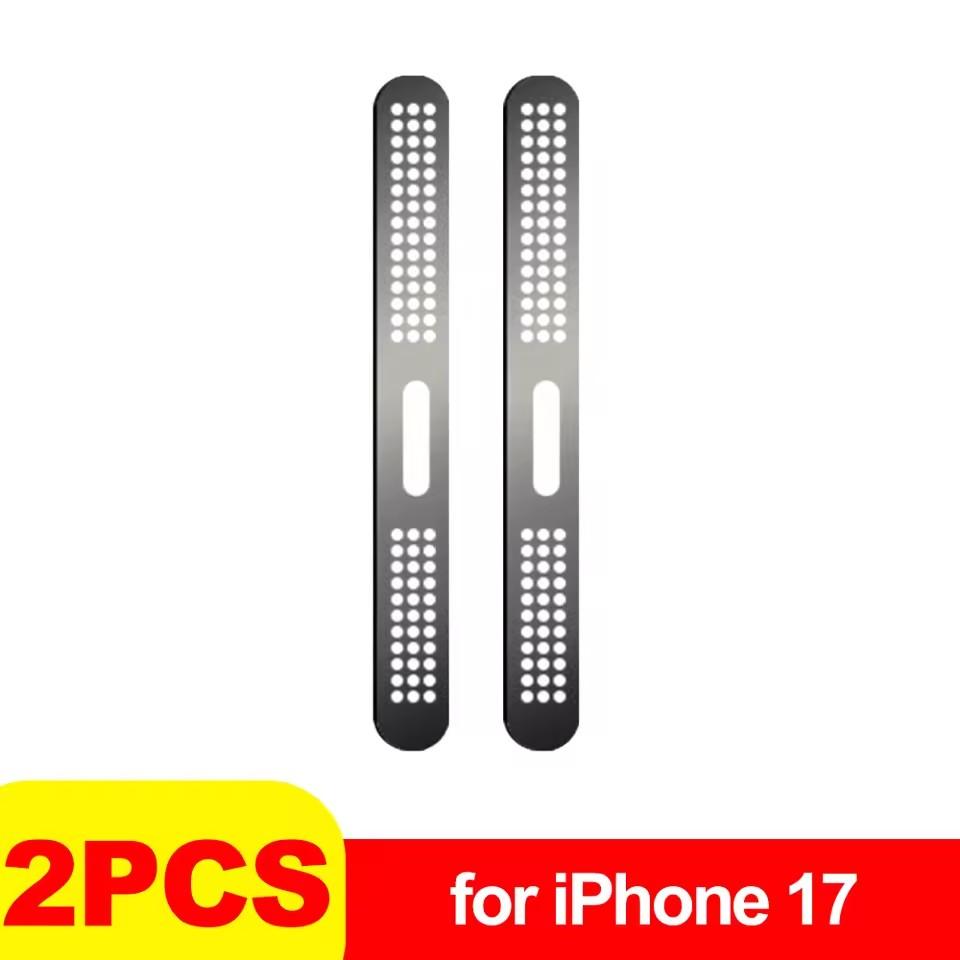 2/10PCS Metal Speaker Dust Sticker for IPhone 17 Pro Max Air 17PM 17Pro Speaker Protective Cover Mesh Dustproof Net For iPhone17