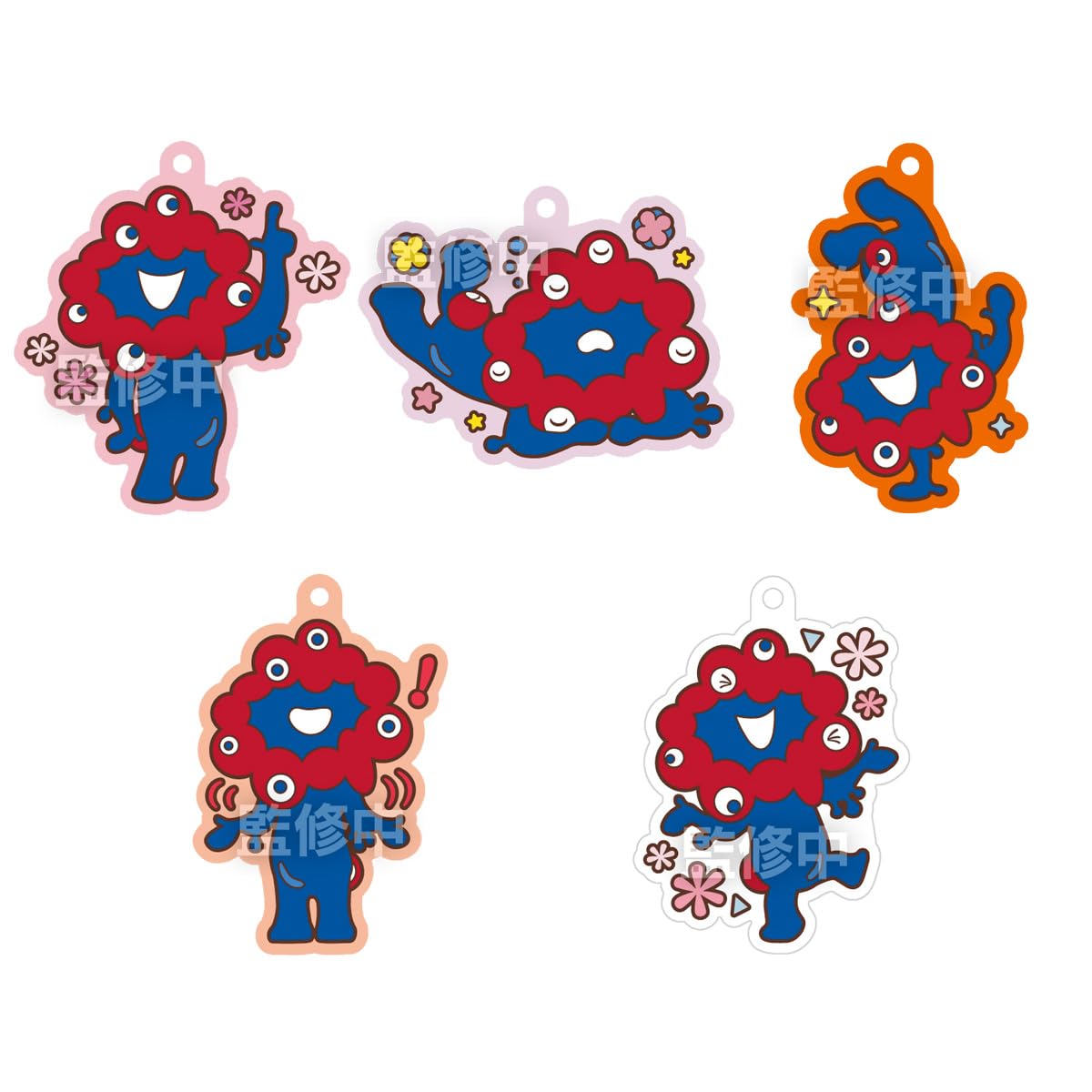 

BANDAI EXPO2025 Myakumyaku Puffy Lavamas Biscuit Candy Toys Set of Biscuits, (Box 12)