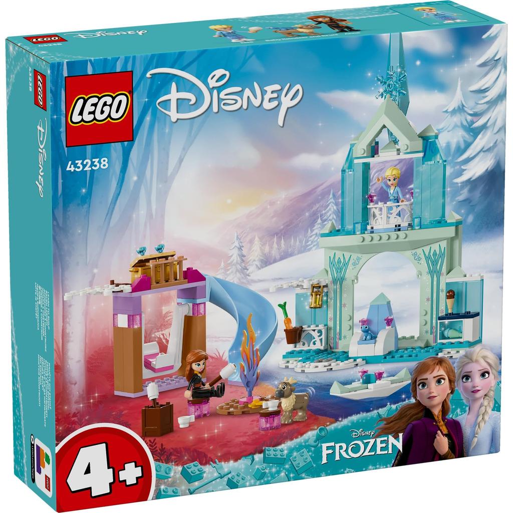 LEGO Disney Princess Ice Plate Toy Birthday Present Block Educational Christmas Boys Girls Children 4 Years Old 5 Years Old 6 Years Old Frozen Disney