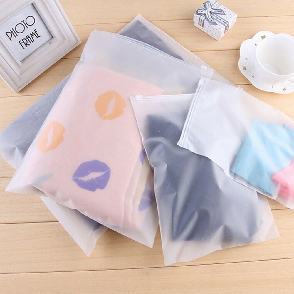 Storage Bag Frosted White S/M/L/XL Storage Bag 10PCS