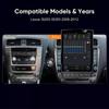 9,7 Zoll vertikales Tesla-Bildschirm-Android-Autoradio für Lexus IS250 200 300 350 2005-2013 GPS-Navigations-Multimediaplayer