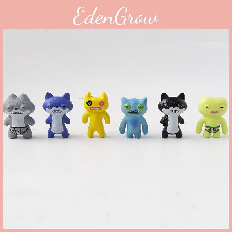 Fuggler Creative Tooth Monster Model Toy Ornament Set For Kids And Collectors