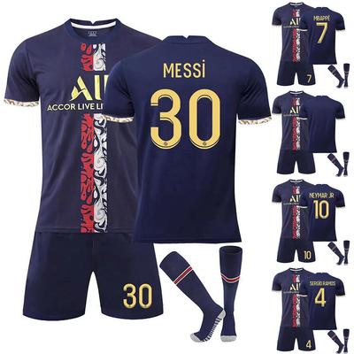 Maillots de Football 22/23 Saint-Germain Extérieur, Tenue de Football Jeune, Survêtement d'Entraînement