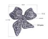 European and American Luxury Rhinestone Bow Brooch 