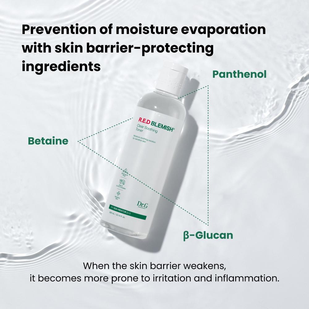 [DR.G] RED Blemish Clear Soothing Toner 300ml