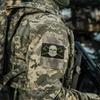 Viking Battle Axe Morale Patch - White/Gray/Yellow