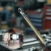 Motorized Rotating Ratchet Extended Wrench Hand Tool With Additional Grip For Simple Bolt Removal In Difficult Locations
