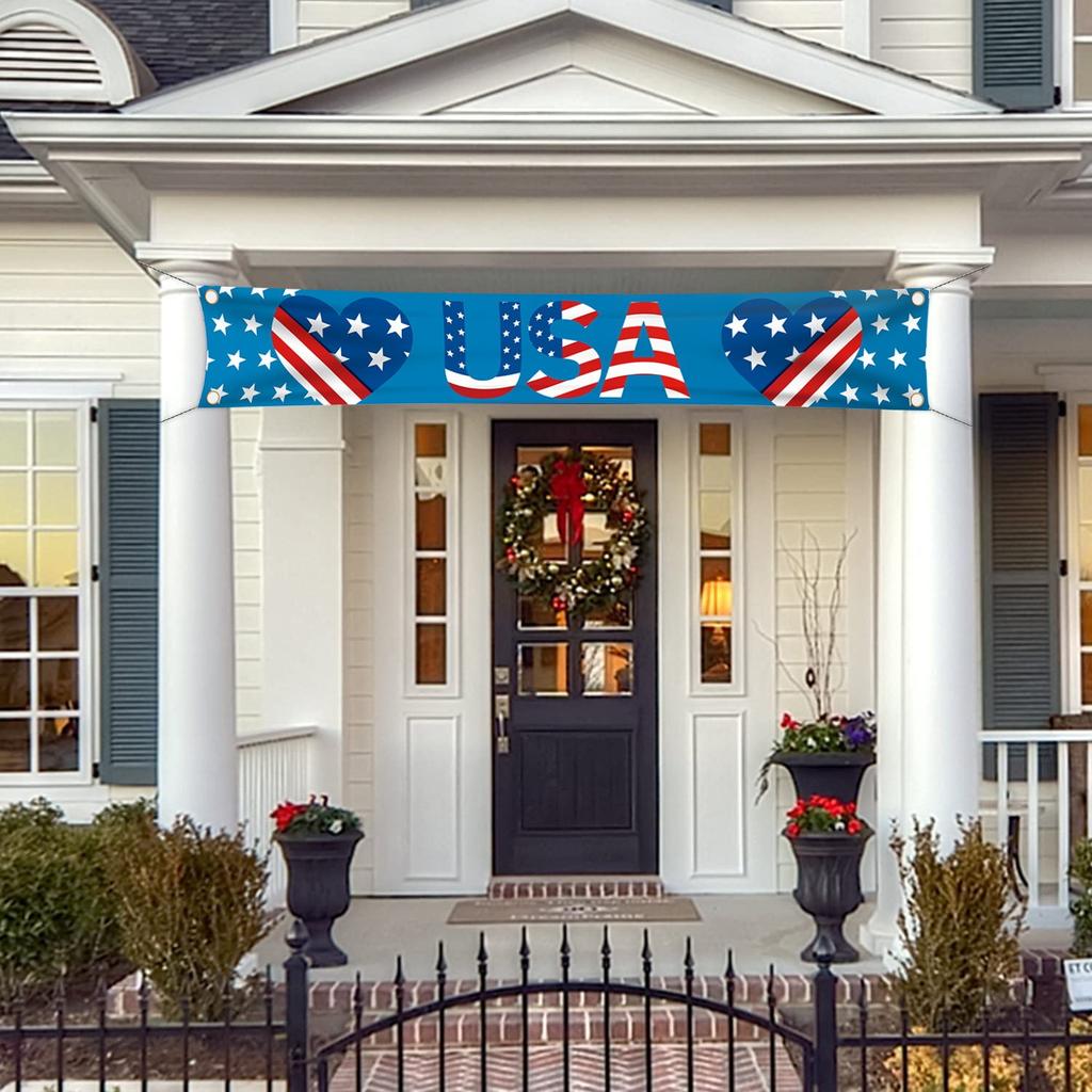 Background For Independence Day Banners. The Matching Hanging Flags Are Exquisitely Designed, And Easy To Hang. They Are Your Best Choice For N