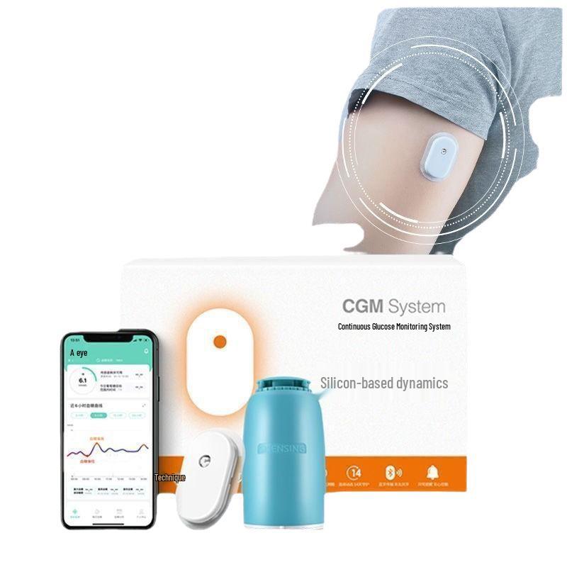 Silicon-Based Real-Time Glucose Meter: No Finger Pricking, Remote Data Sharing, 24/7 Monitoring.