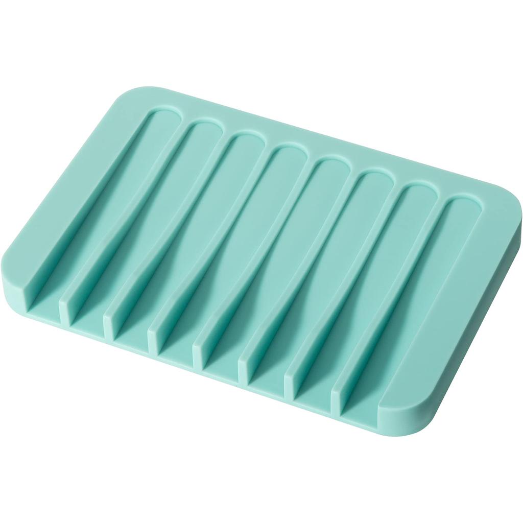 1-Confezione gratuita Punch Soap Box Silicone Drenante Portasapone Creativo Cucina Bagno Ripiano Antiscivolo Mensola