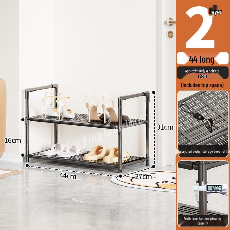 Multi-layer Space-saving Shoe Rack for Dorms and Homes