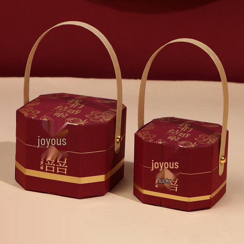 Свадьба и Помолвка Конфетная Подарочная Коробка - Элегантный Дизайн Сумочки