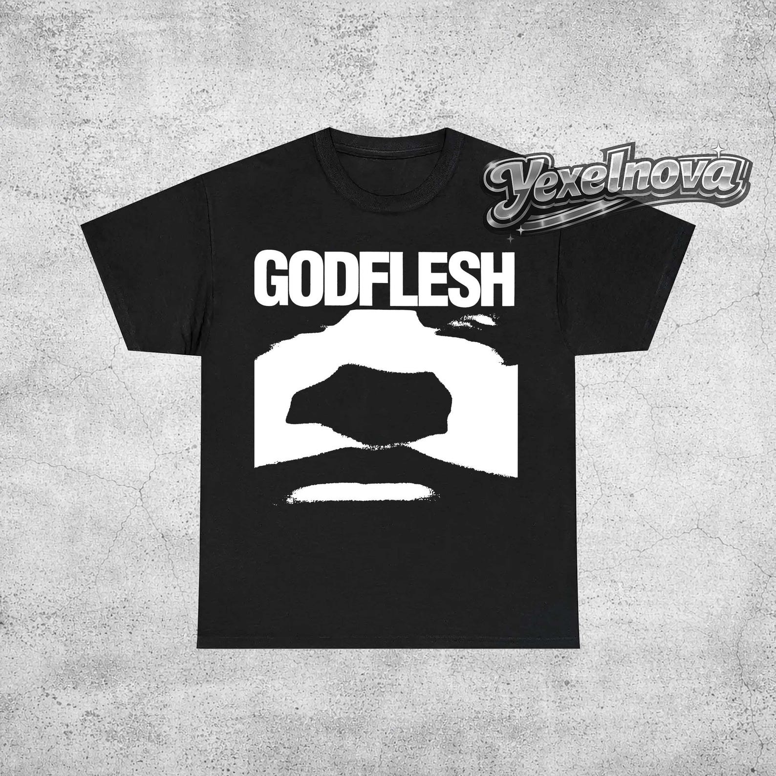Godflesh T-Shirt - Godflesh 1988 Albums - Unisex Heavy Shirt M