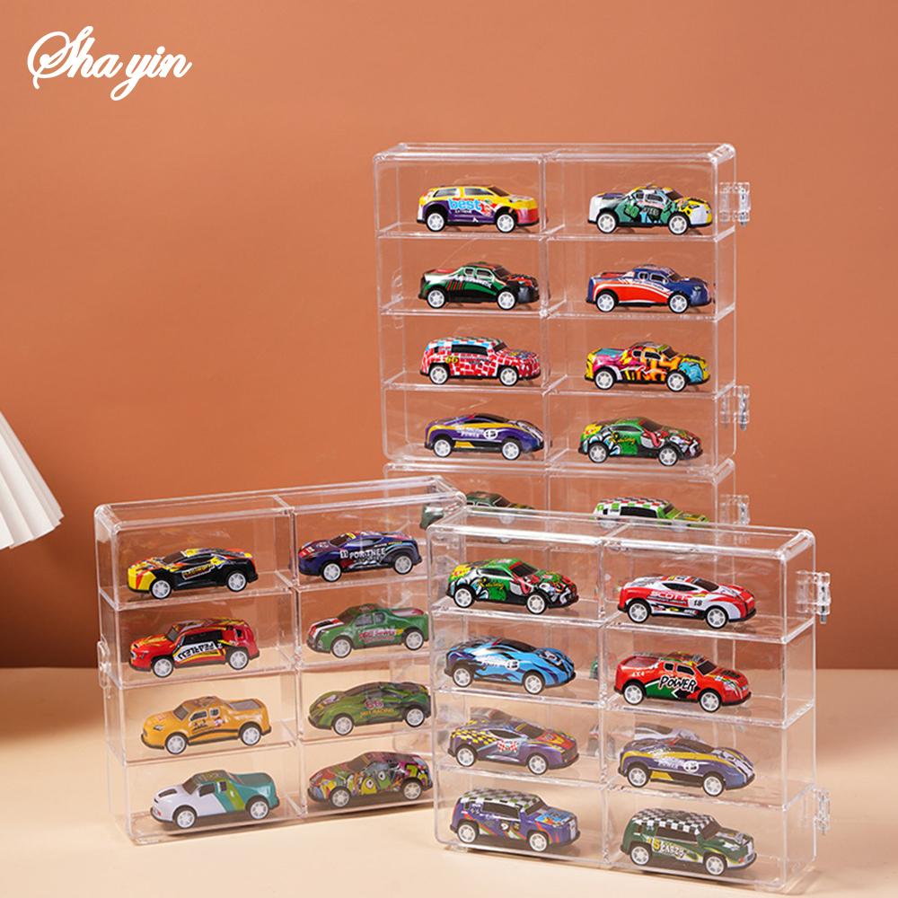 1PC Compact Car Model Storage Display Box, Car Model Dust-Proof Display Stand, Transparent Toy Car Placement Box