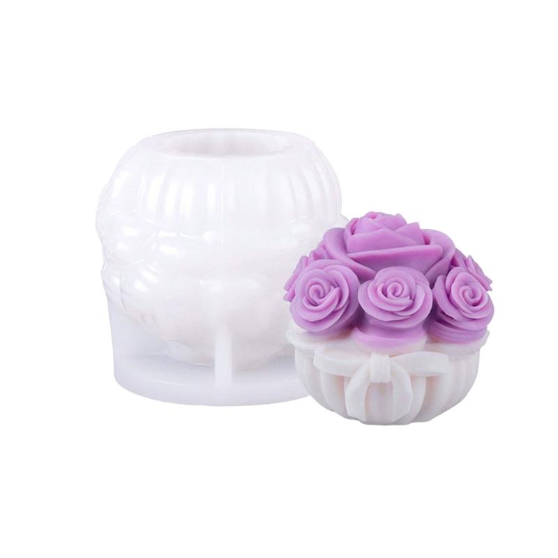 Silicone Molds Flowers Candle Molds Epoxy Resin Molds Craft Molds Handmade Castings Molds Plasters Molds