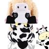 Cow Pet Dog Clothes Thick Warm Hoodie Dog Super Small Clothes Cute Pet Clothes Four-legged Dog Clothes Cat Clothes
