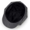 Wide Brim Sunscreen Beret Hat Skin-Touch Retro Octagonal Painter Woolen Hat for Fall Winter