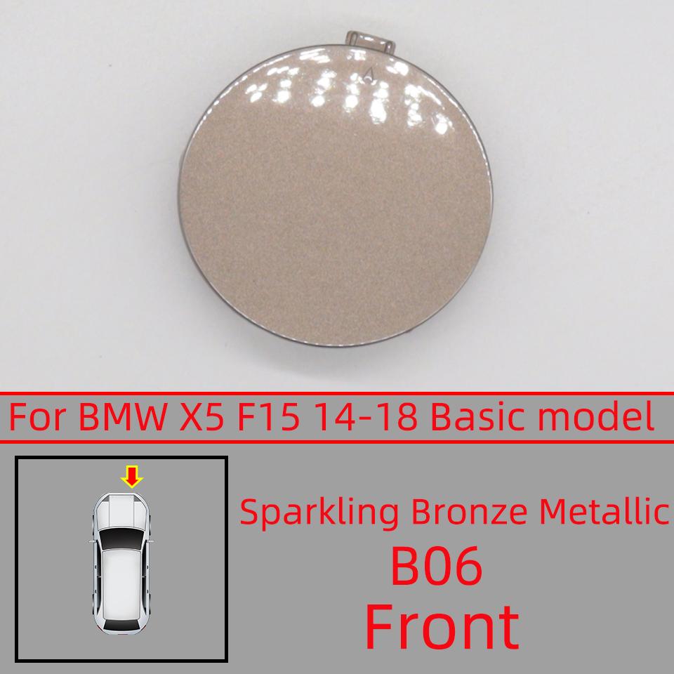For BMW X5 F15 Basic Model Front Rear Bumper Tow Hook Cover Cap Hauling Shell Lid 2014-2018#51117378591 51127378573 51127378574