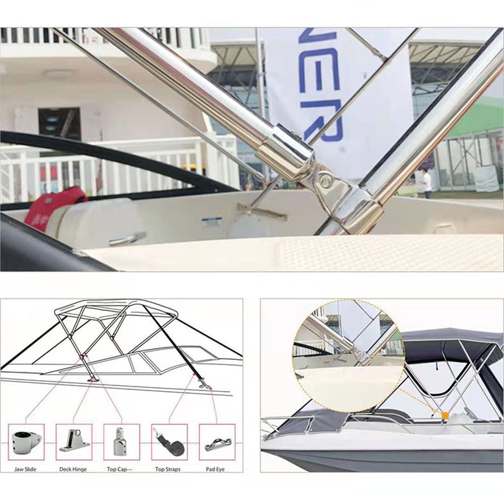 Praktische Deckscharnierhalterung 316 Edelstahl Zubehör