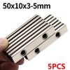 Super Strong Neodymium Magnet  N35 NdfeB Permanent Magnetic Imanes Block with Holes Powerful Magnets Refrigerator Magnet