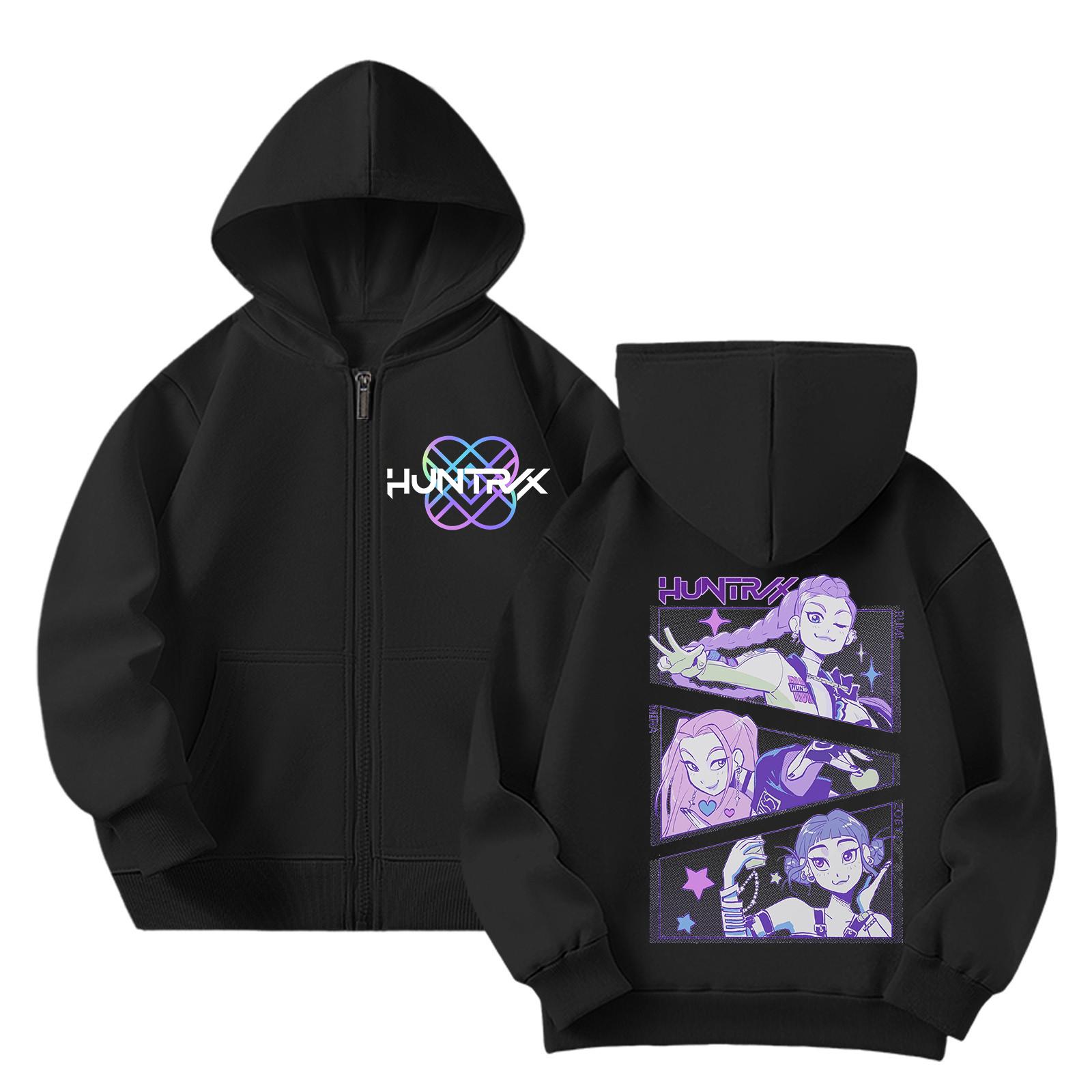 

Children s Hooded Gradient Printed Long Sleeved Sweatshirt Loose Women s Sweatshirt Sweatshirt 120 чёрный