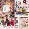 500 Stück Schneemann-Aufkleber - Verschiedene Wintermotive,Langlebige Hochwertige Aufkleber für Geschenkverpackung, Basteln, Backen, DIY-Dekoration